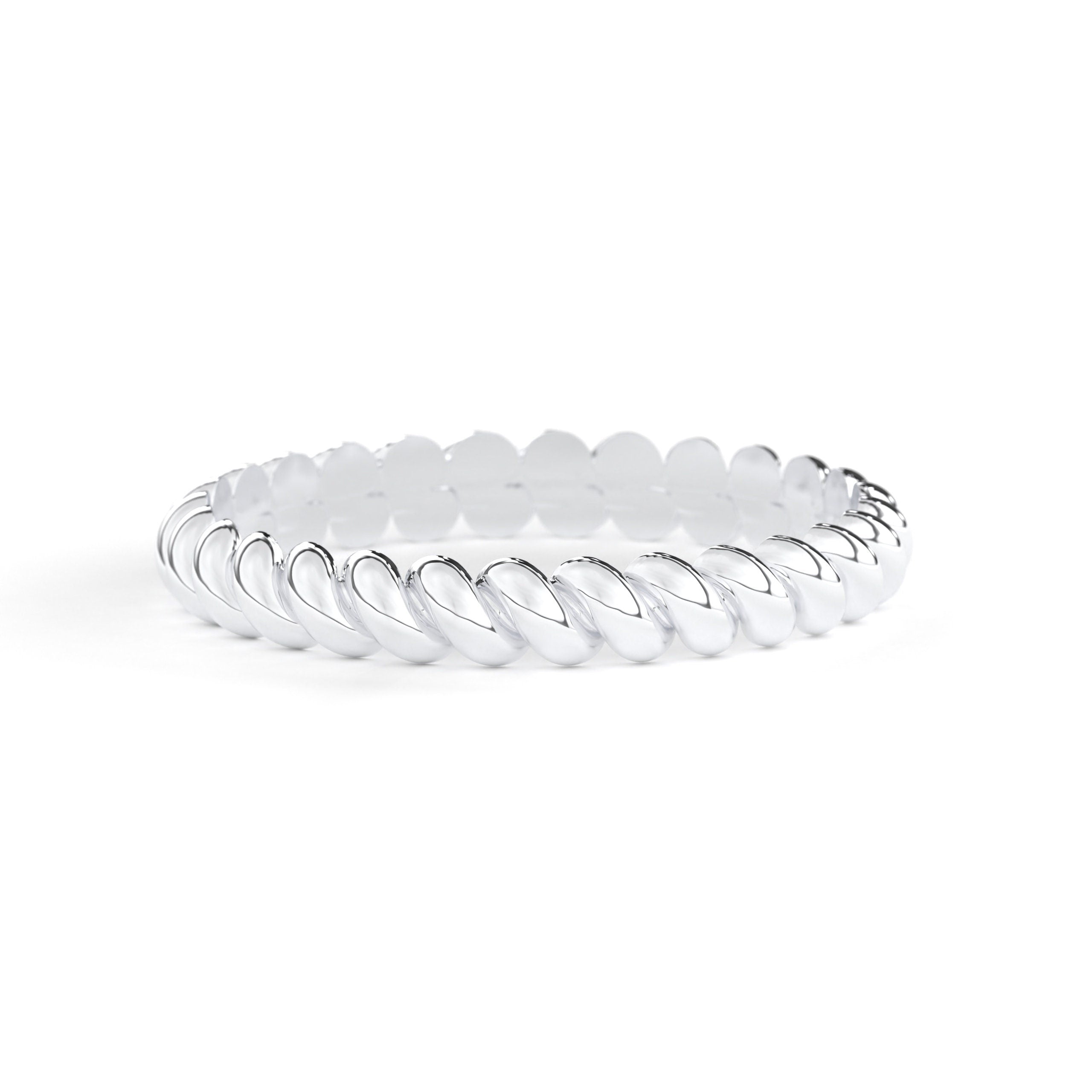 Solid Gold Braided Ring