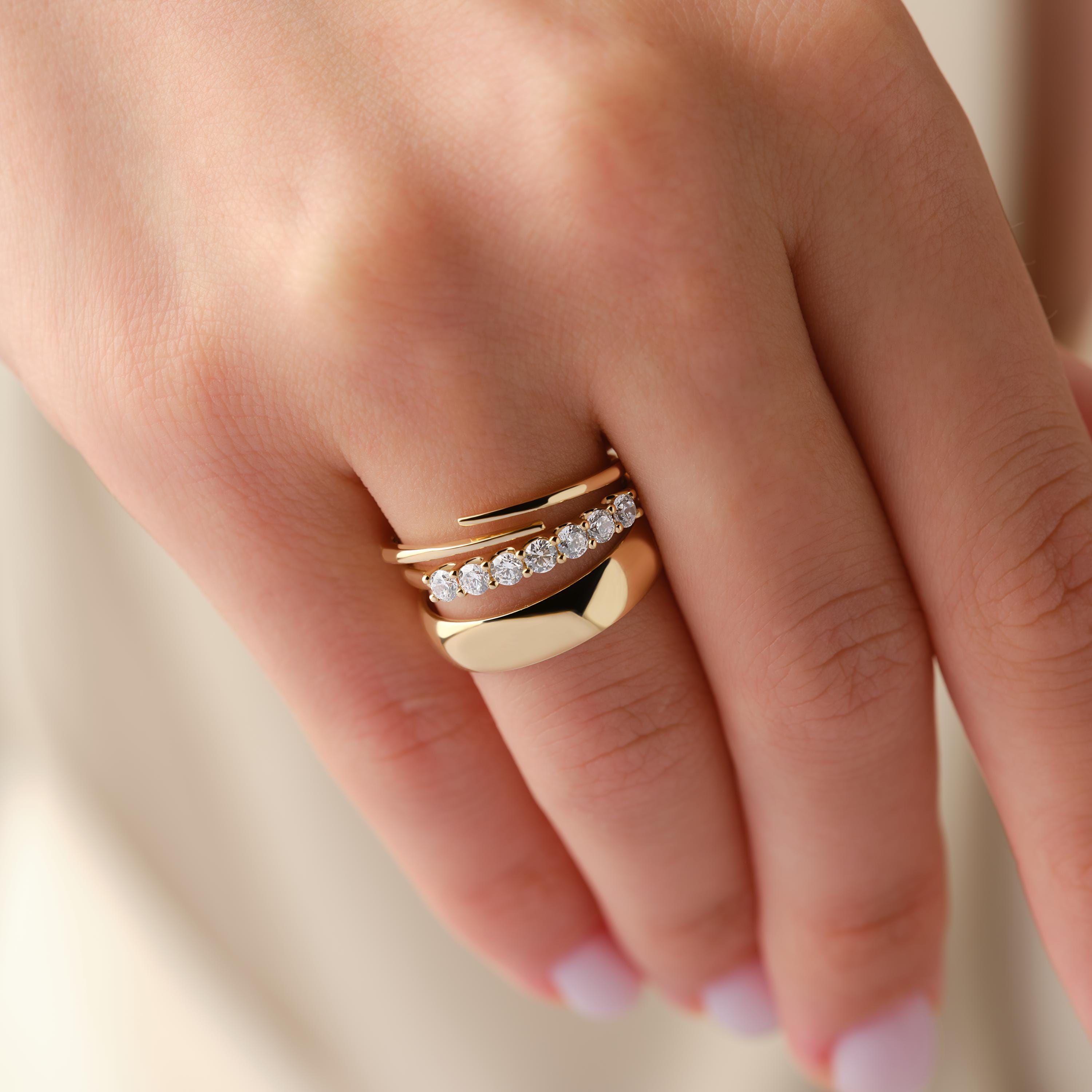 Solid Gold Wedding Band 5mm Comfort Fit Ring