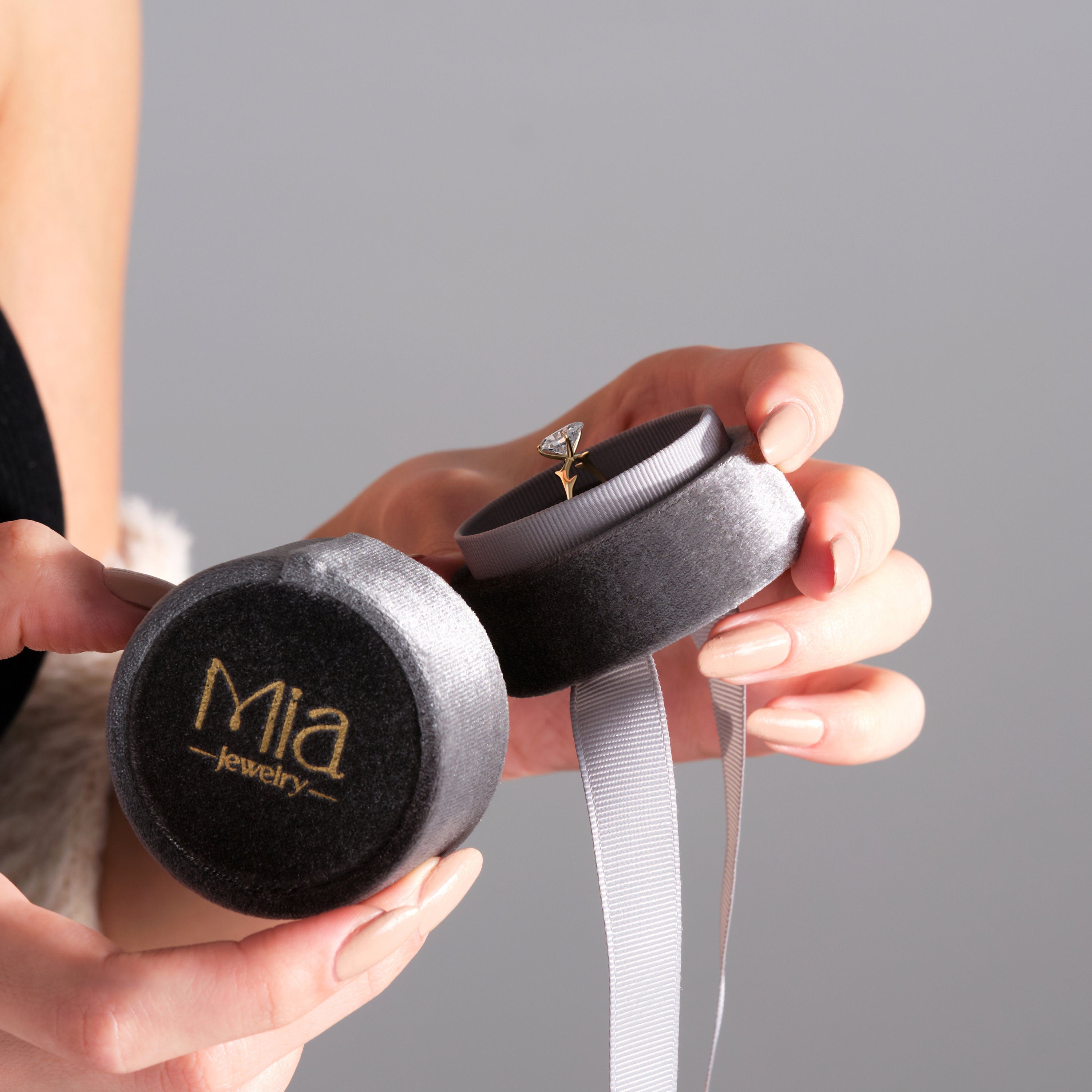 Solid Gold Wrap Ring Spiral Band