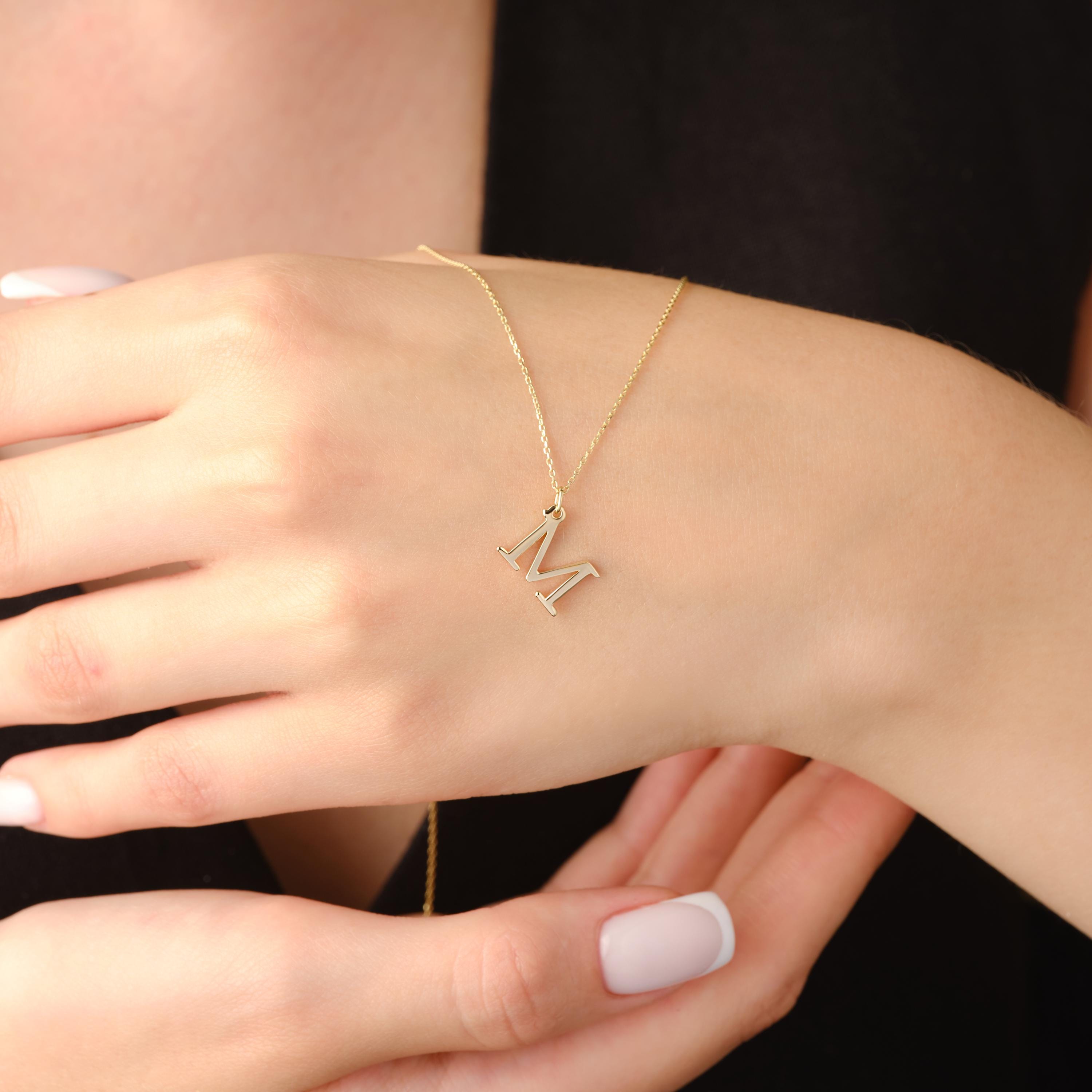 Custom Gold Necklace Gift for Her