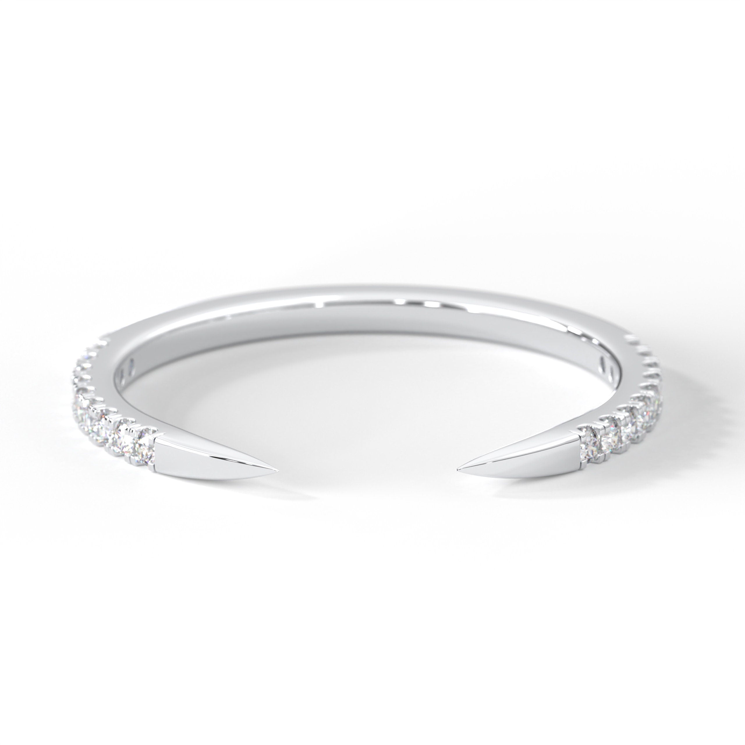 Solid Gold Open Claw Ring