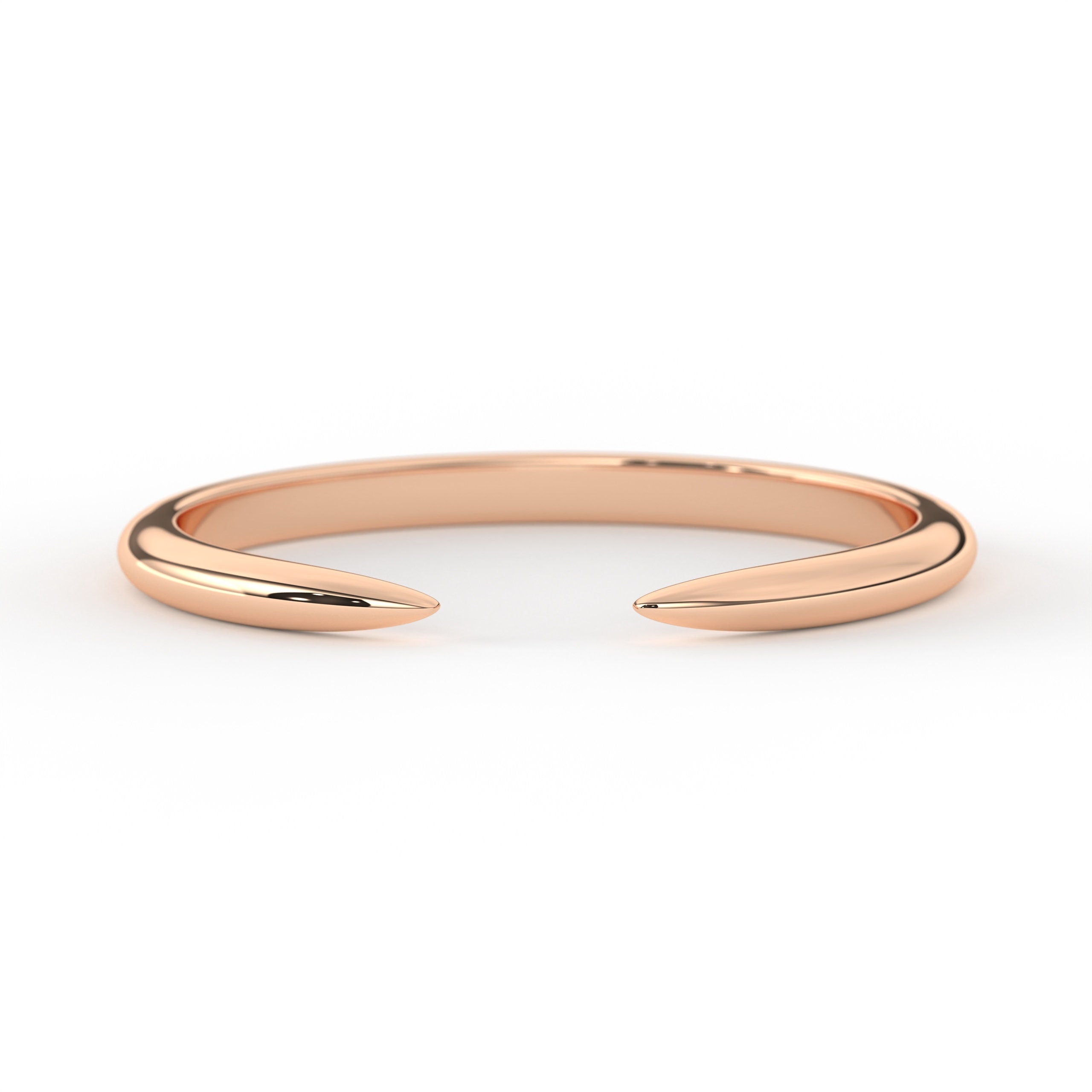 Solid Gold Open Ring